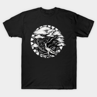 Bonsai Tree Mandala T-Shirt